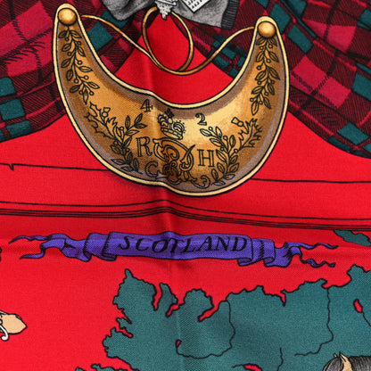 Hermes Silk Scotland Scarf 90 4 of 6