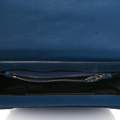 Alexander Wang Calfskin Small Lia Sling Blue Silver Hardware 5 of 9