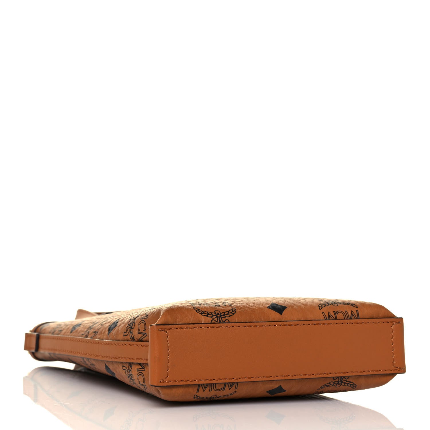 MCM Visetos Essential Crossbody Bag Cognac 4 of 10