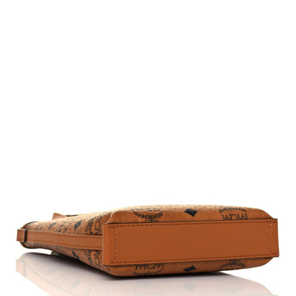 MCM Visetos Essential Crossbody Bag Cognac 4 of 10