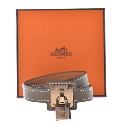 Hermes Swift O'Kelly Double Tour Bracelet T2 Etoupe 6 of 6
