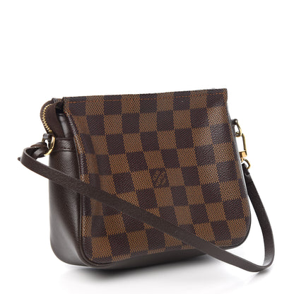 Louis Vuitton Damier Ebene Trousse Make Up Bag Pochette 2 of 9