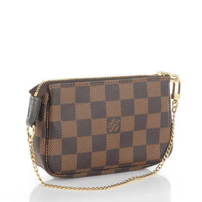 Louis Vuitton Damier Ebene Mini Pochette Accessories 3 of 7