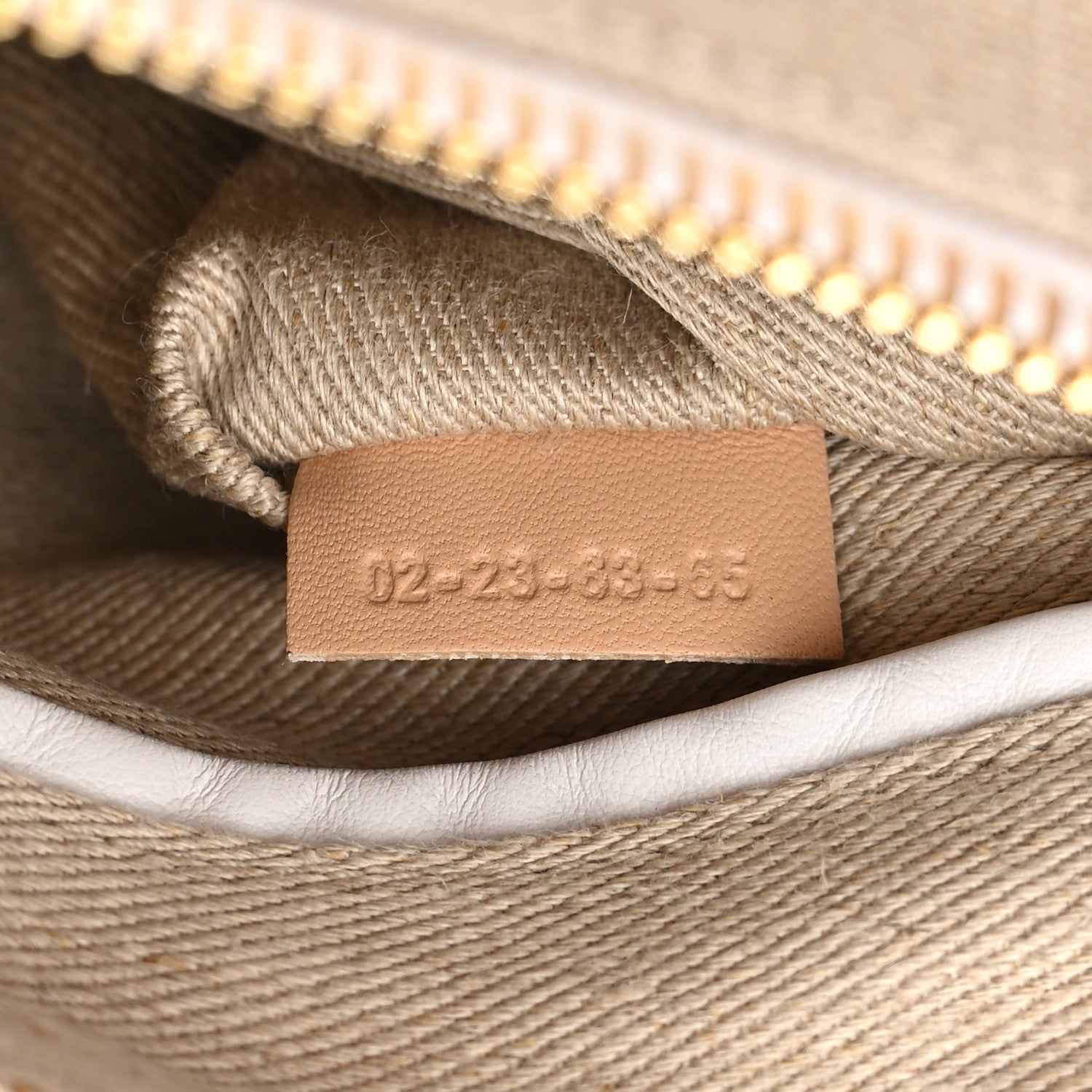 Chloe Canvas Calfskin Small Marcie Satchel White 7 of 19