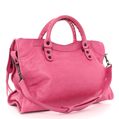 Balenciaga Agneau Classic Hardware City Cyclamen Fucsia 3 of 10