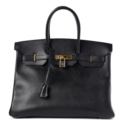Hermes Ardennes Birkin 35 Black 1 of 34