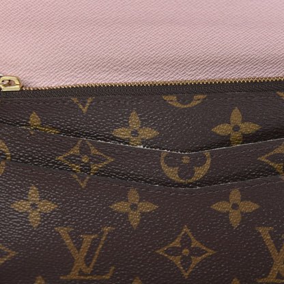 Louis Vuitton Monogram Josephine Wallet Rose Ballerine 10 of 13