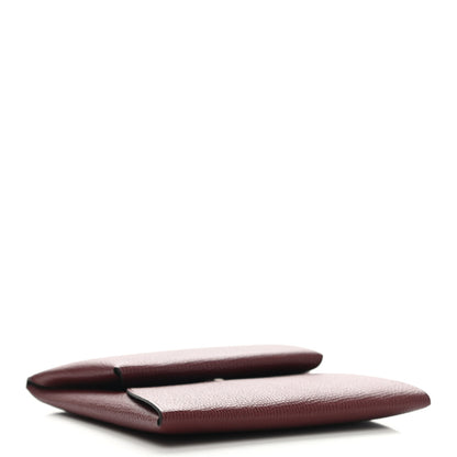 Hermes Madame Calfskin Bastia Coin Purse Rouge H 4 of 8