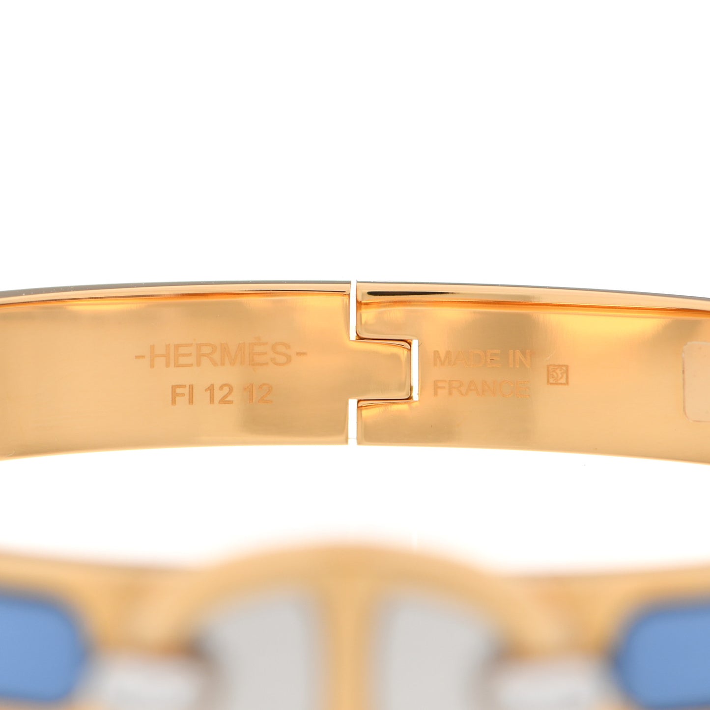 Enamel Mini Farandole Clic Chaine D'Ancre Bracelet Blue