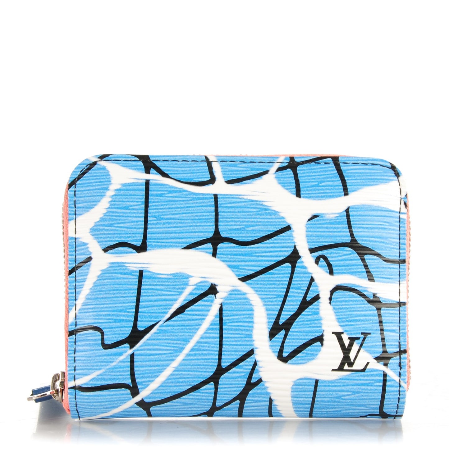 Epi Zippy Coin Purse Aqua