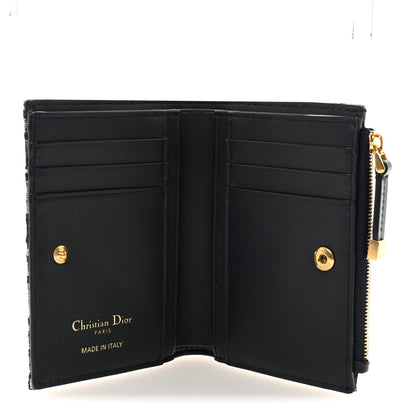 Christian Dior Oblique 30 Montaigne Dahlia Wallet Blue 5 of 8