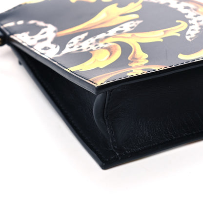 Versace Nappa Acanthus Print Pouch Black 8 of 9