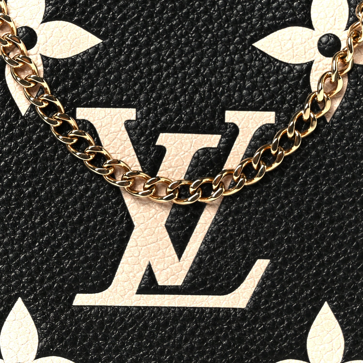 Louis Vuitton Empreinte Monogram Giant Mini Pochette Accessories Black 7 of 7