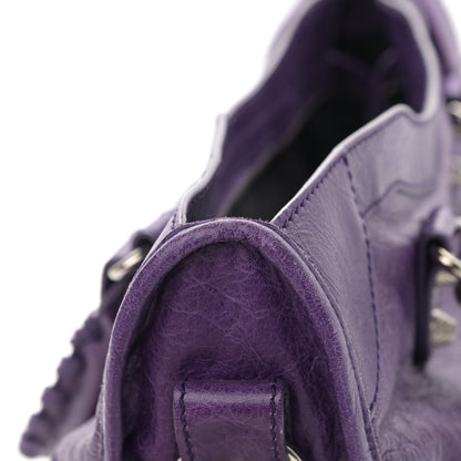 Balenciaga Agneau Giant 12 Silver Hardware City Dark Violet 14 of 15