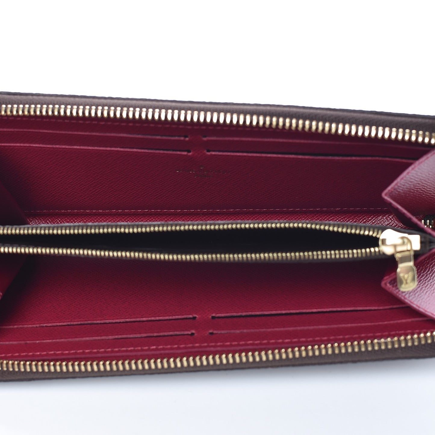 Monogram Clemence Wallet Fuchsia
