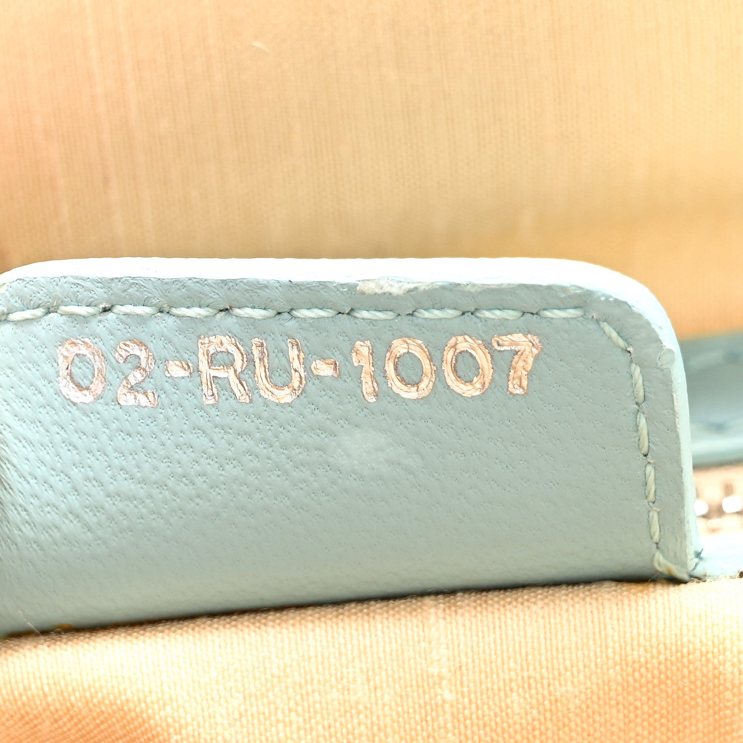 Christian Dior Canvas Floral Frame Satchel 8 of 12