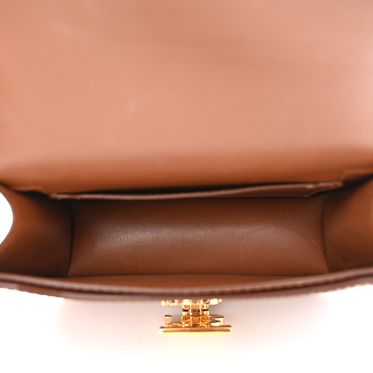 Calfskin TB Bum Bag Brown