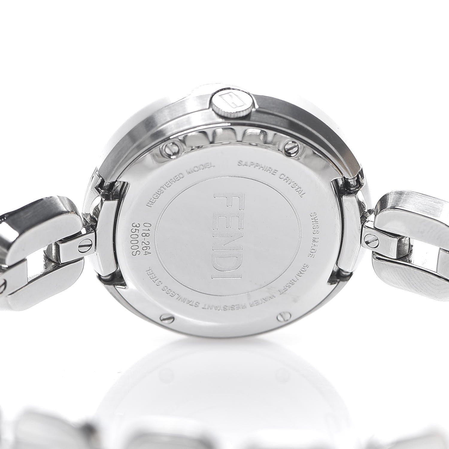 Fendi Stainless Steel Ceramic 28mm My Way Quartz Watch 4 of 6
