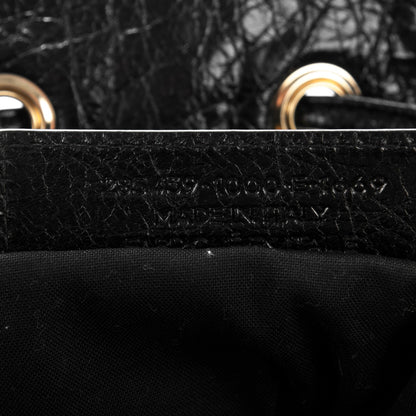 Balenciaga Agneau Giant 12 Gold Hardware Mini Pompon Black 6 of 6