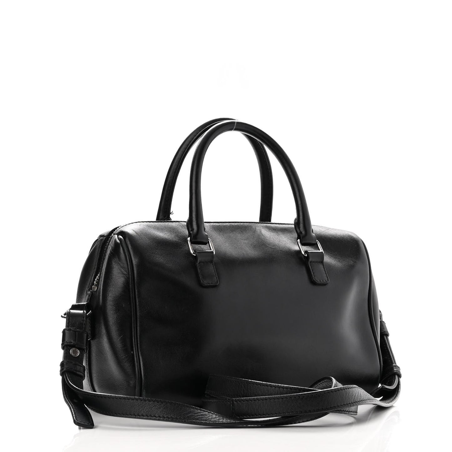 Calfskin Studded Classic Duffle 6 Black