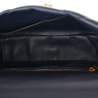 Valentino Garavani Nappa Large Roman Stud Shoulder Bag Marine 5 of 9