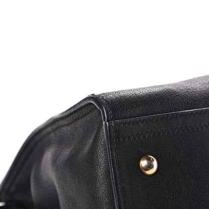 Saint Laurent Sheepskin Small Cabas ChYc Black 12 of 19