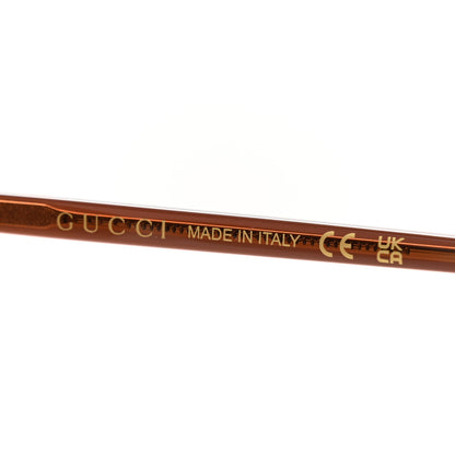 Gucci Acetate Oversize Round Frame Sunglasses GG0546SK Tortoise 6 of 7