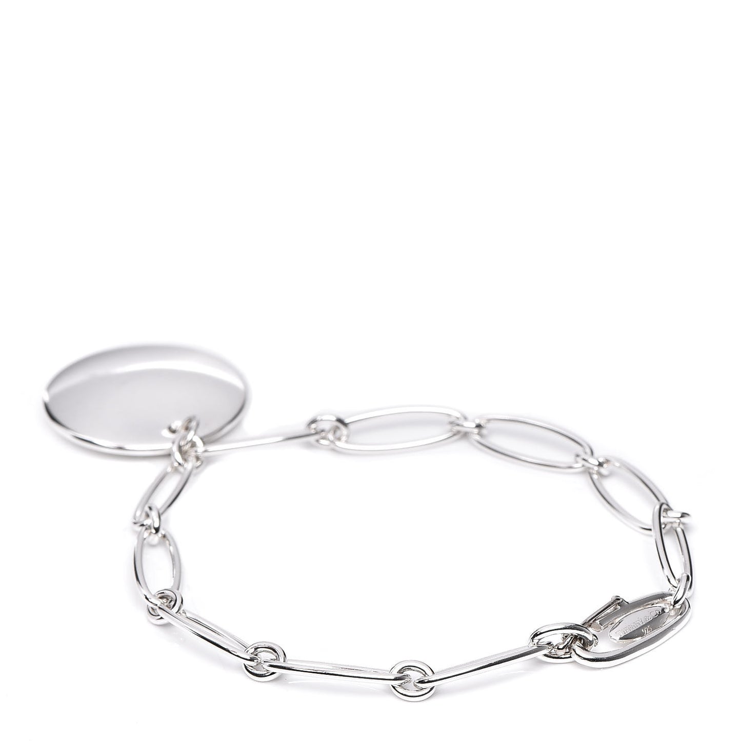Sterling Silver Elsa Peretti Disk Bracelet