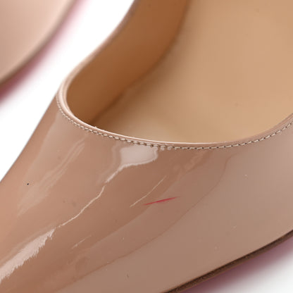 Christian Louboutin Patent So Kate 120 Pumps 40 Nude 11 of 17