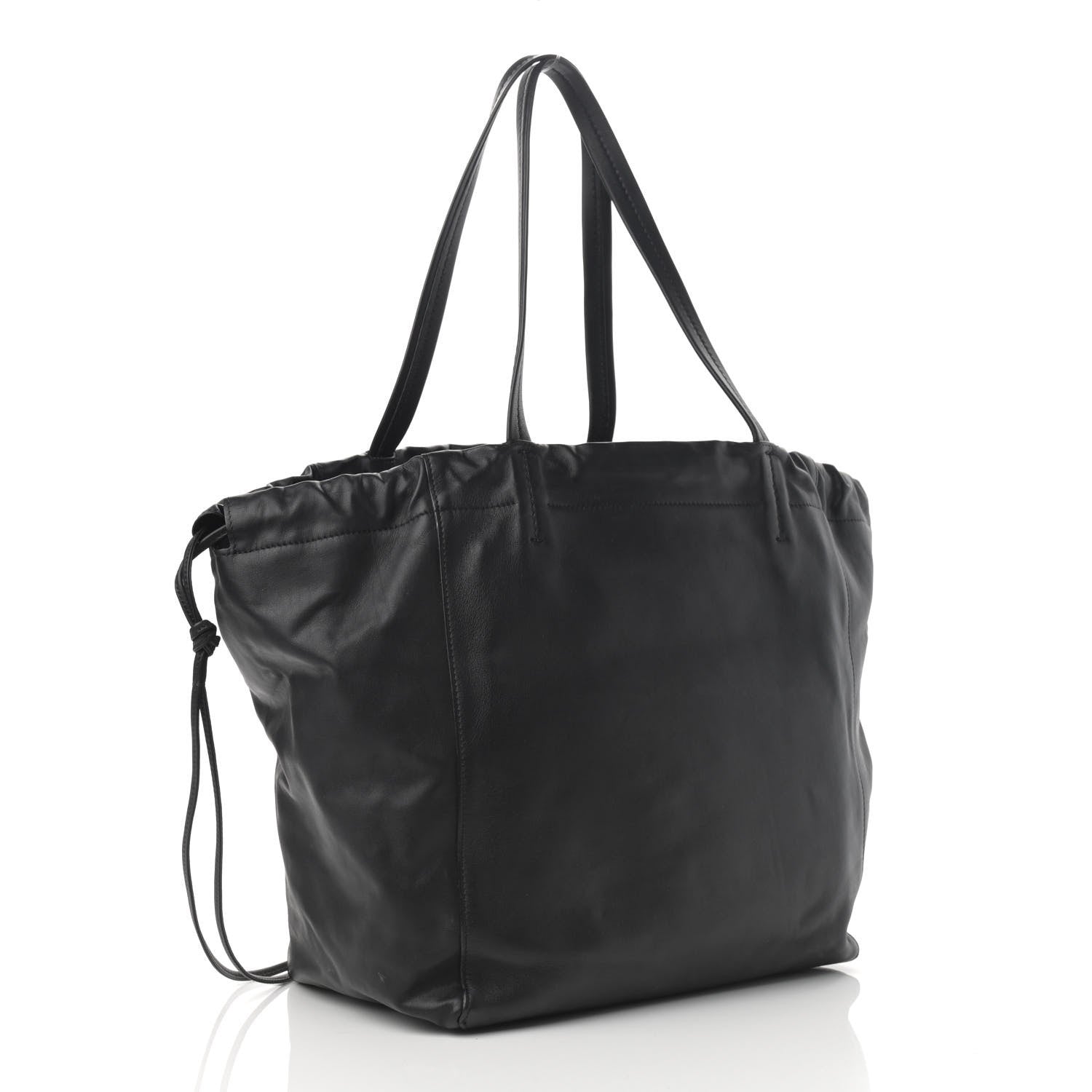 Celine Smooth Calfskin Small Coulisse Cabas Black 2 of 11