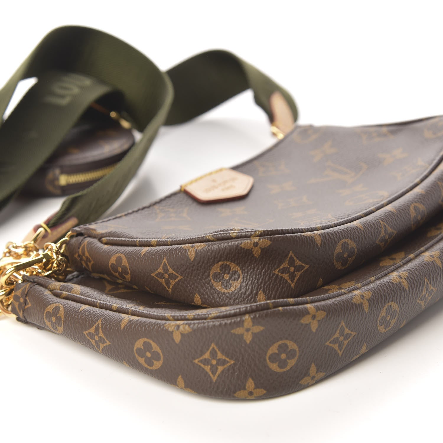Louis Vuitton Monogram Multi Pochette Accessories Kaki 4 of 11