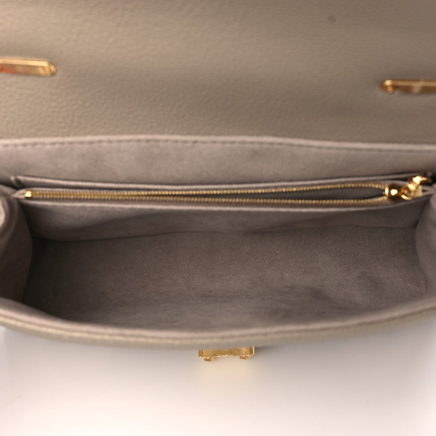 Empreinte Monogram Giant Madeleine MM Dove Grey Beige
