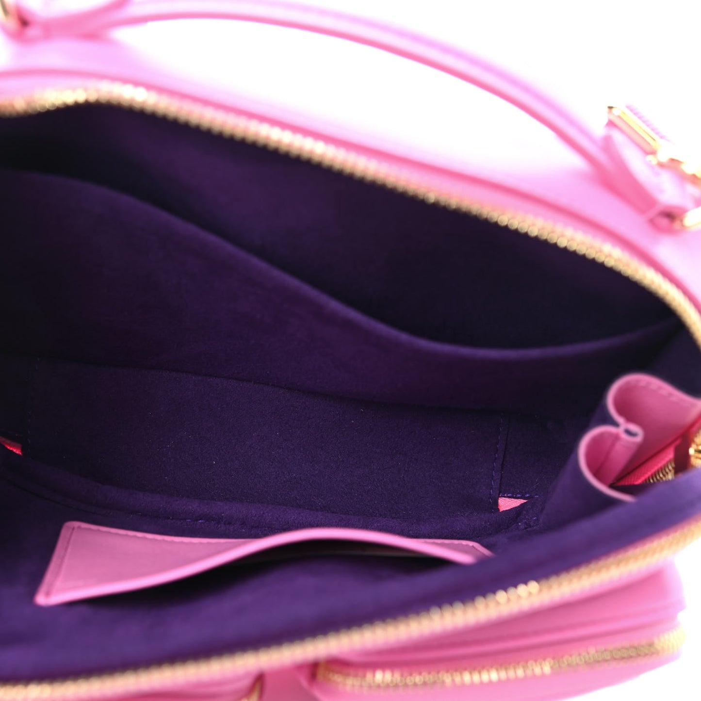 Calfskin Embossed Monogram Vuittamins Utility Crossbody Rose Violet