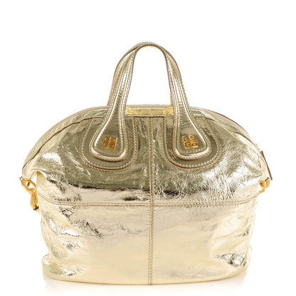 Givenchy Metallic Calfskin Medium Nightingale Gold 1 of 8