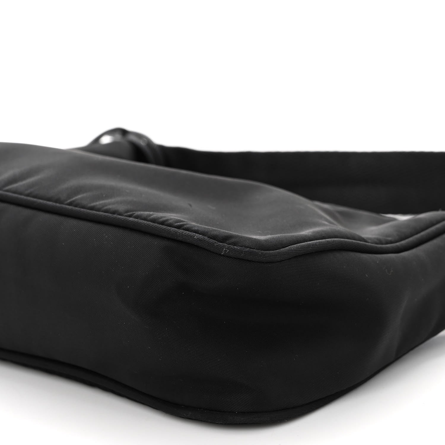 Prada Tessuto Nylon Mini Re-Edition 2000 Bag Black 9 of 10