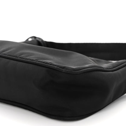 Prada Tessuto Nylon Mini Re-Edition 2000 Bag Black 9 of 10