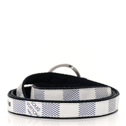 Louis Vuitton Damier Coastline Lanyard Key Holder White 3 of 4