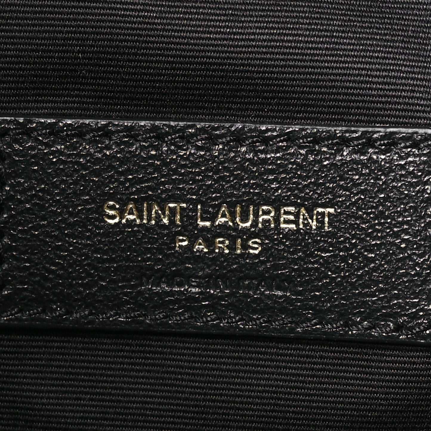Lambskin Matelasse Monogram Medium Jamie 4.3 Pochon Black