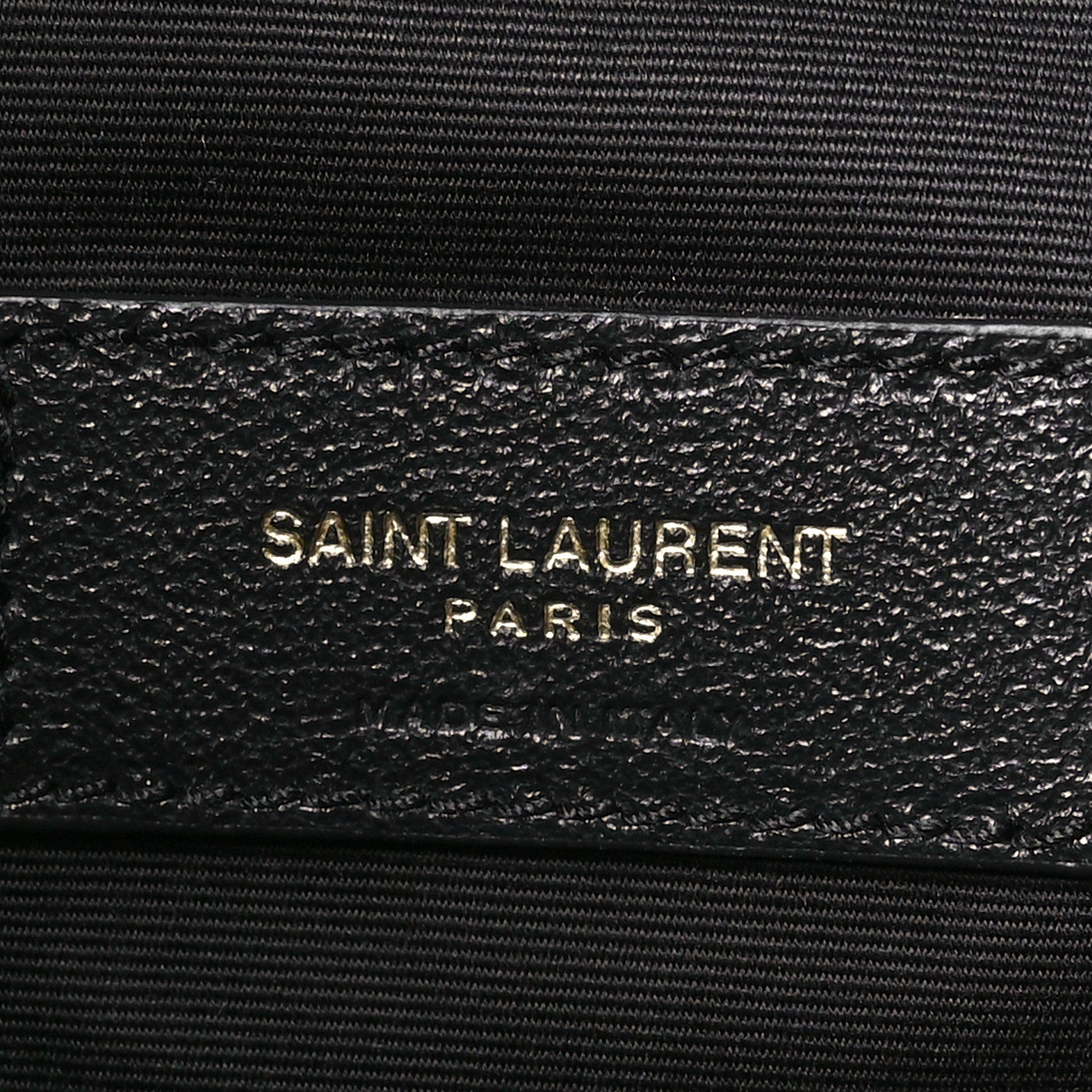 Saint Laurent Lambskin Matelasse Monogram Medium Jamie 4.3 Pochon Black 7 of 12