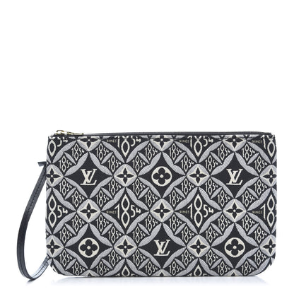 Louis Vuitton Jacquard Since 1854 Neverfull MM GM Pochette Grey 1 of 9
