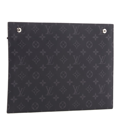 Louis Vuitton Monogram Eclipse Grand Sac Pochette 2 of 7