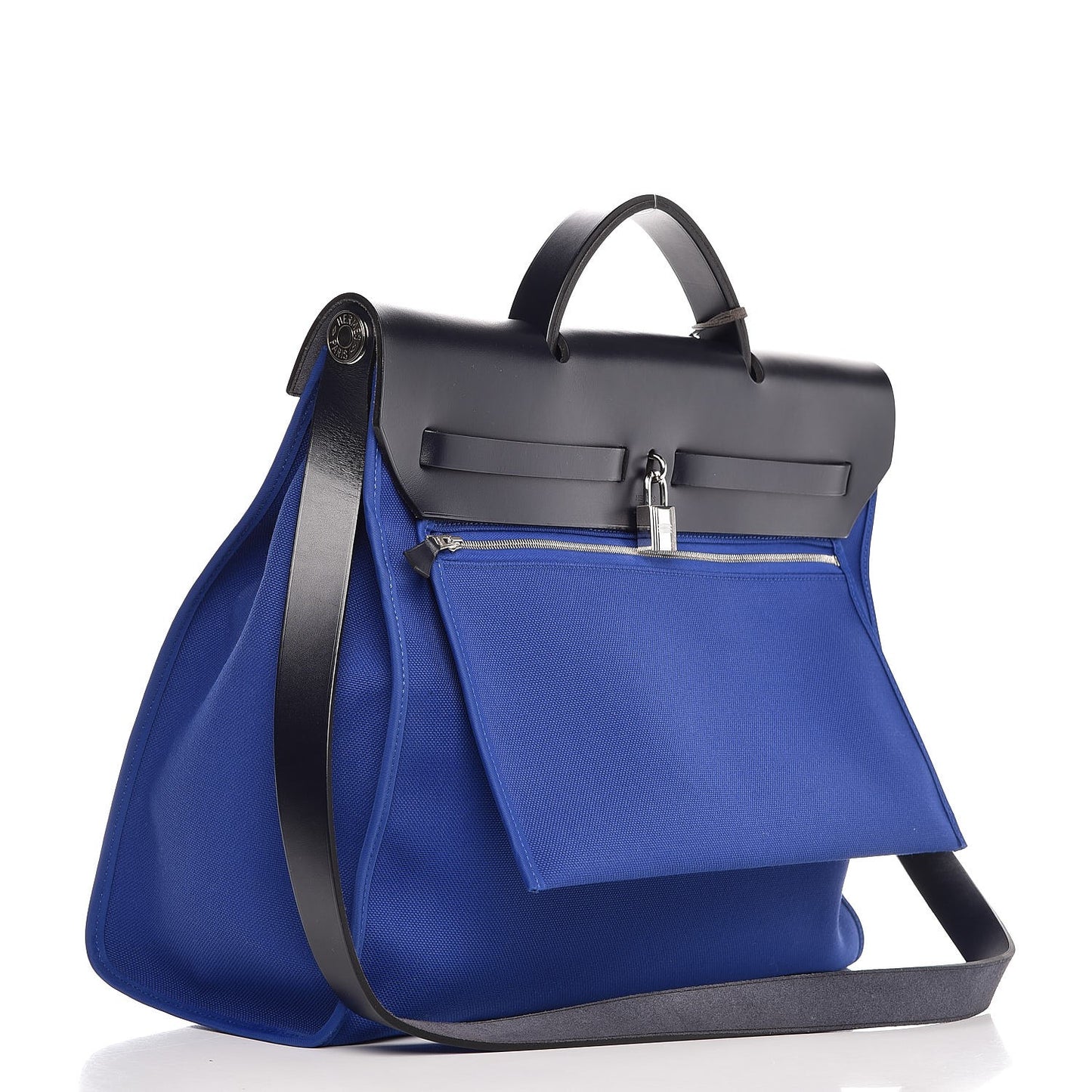 Toile Vache Hunter Herbag Zip 39 MM Bleu Electrique Bleu Indigo