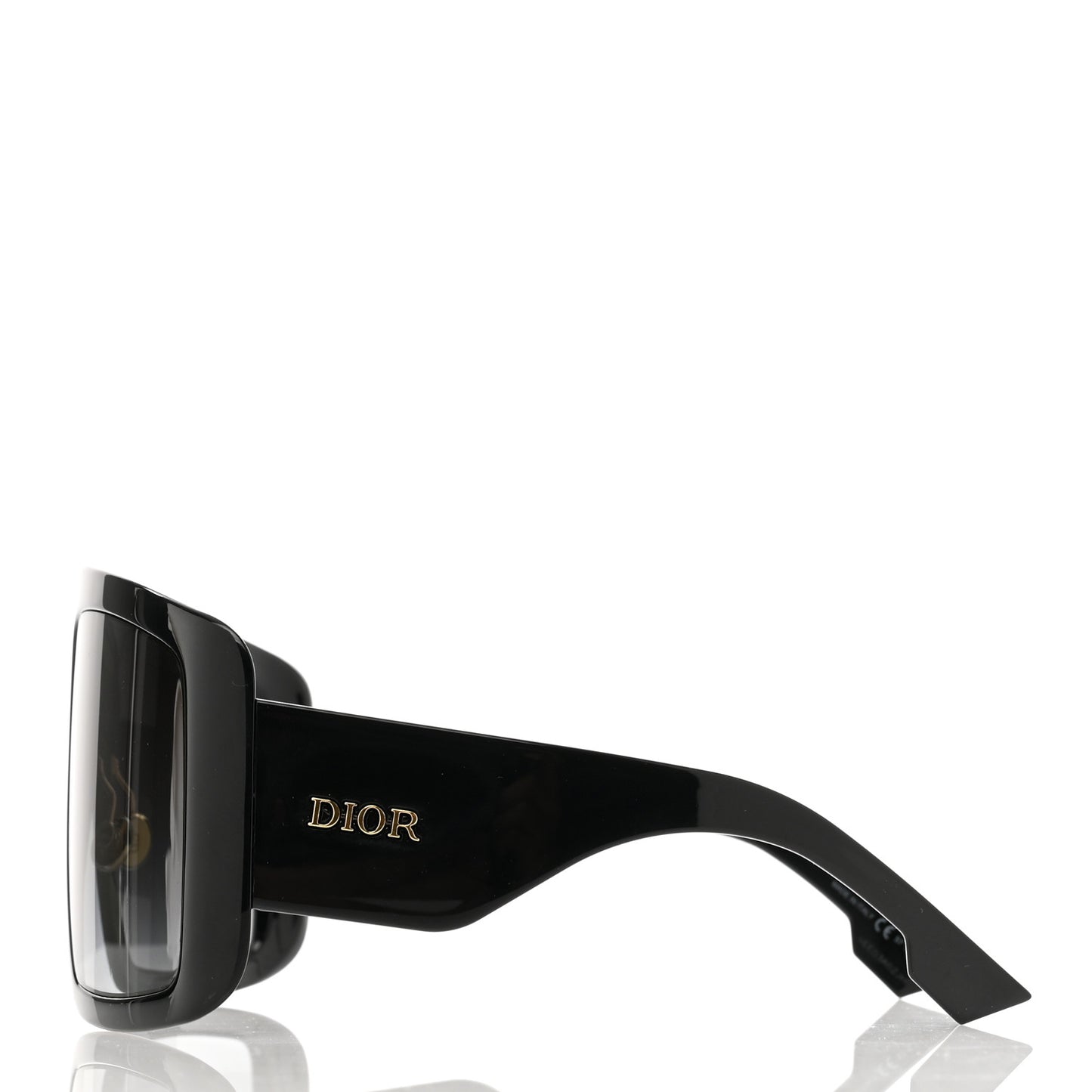 Acetate DiorSo Light 1 Shield Sunglasses Black
