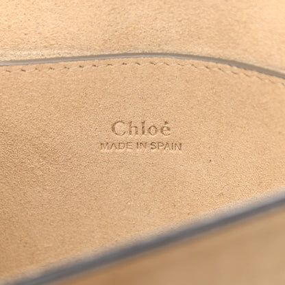 Chloe Suede Calfskin Small Faye Shoulder Bag Motty Grey 6 of 16