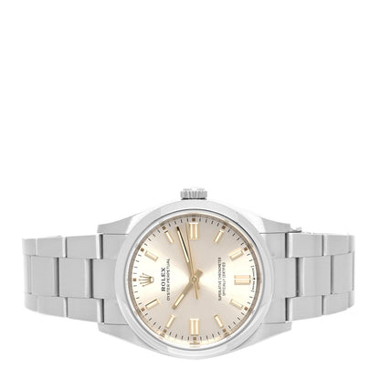 Rolex Stainless Steel 36mm Oyster Perpetual Watch Silver 126000 2 of 5
