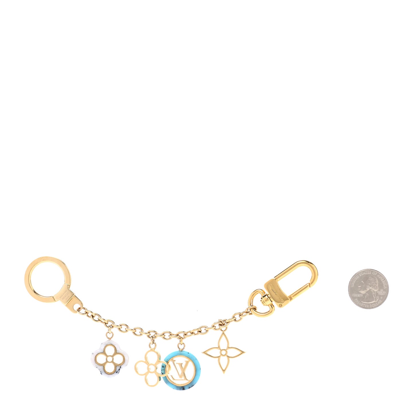 Colorline Bag Charm Chain Blue