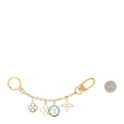 Louis Vuitton Colorline Bag Charm Chain Blue 2 of 5
