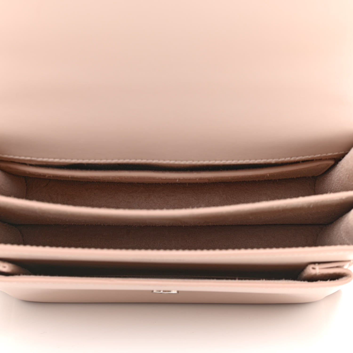 Saint Laurent Calfskin Medium Monogram Sunset Marble Pink 5 of 14