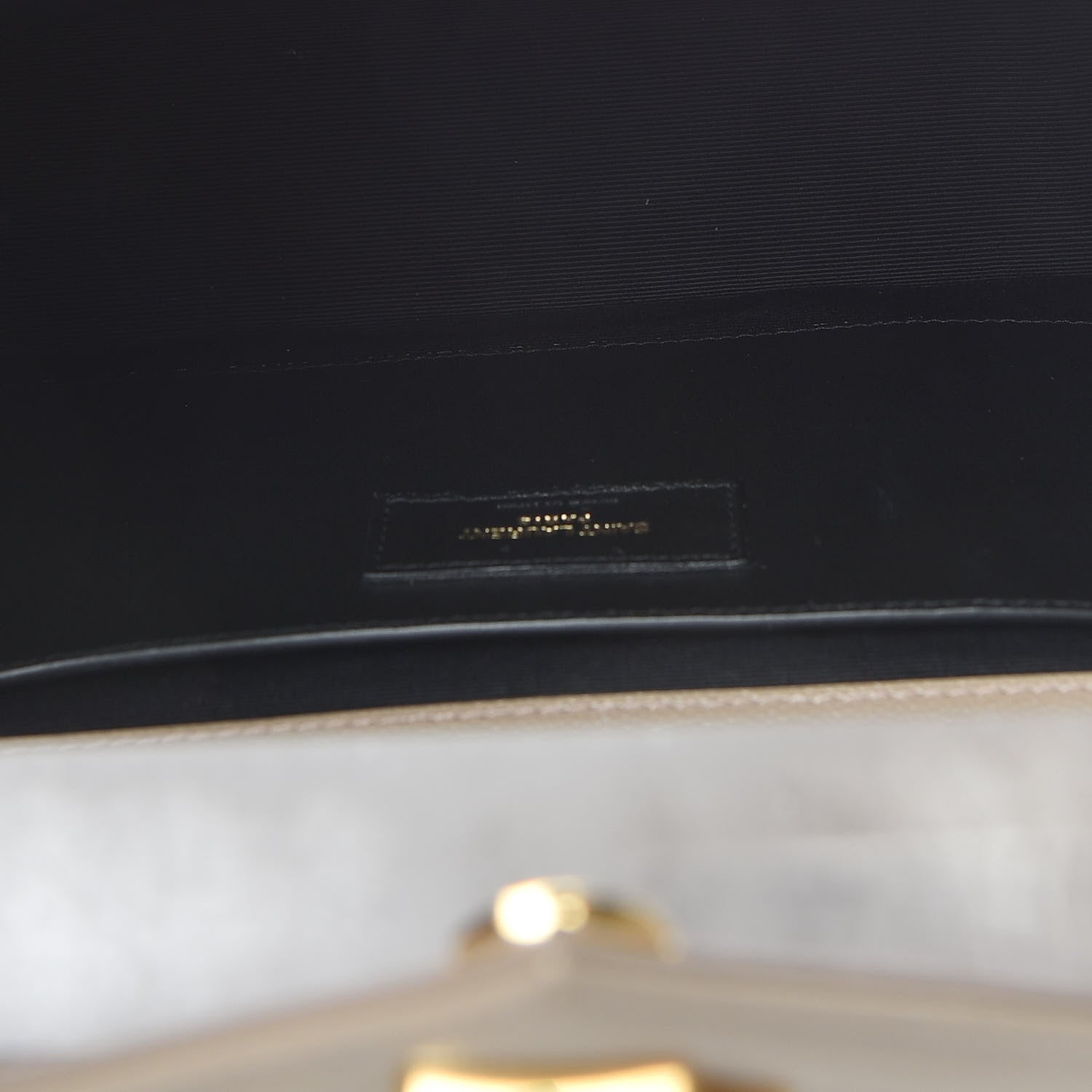 Saint Laurent Grain De Poudre Textured Mixed Matelasse Medium Triquilt Monogram Satchel Dusty Grey 5 of 9