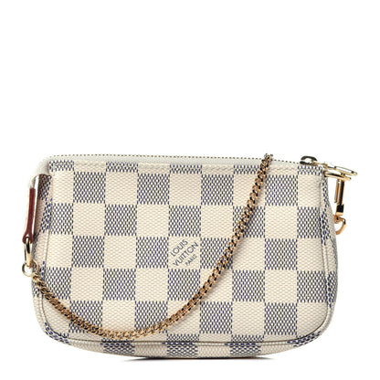 Louis Vuitton Damier Azur Mini Pochette Accessories 1 of 9